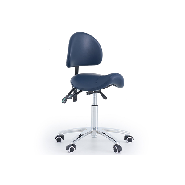 PMA Saddle Stool with Backrest