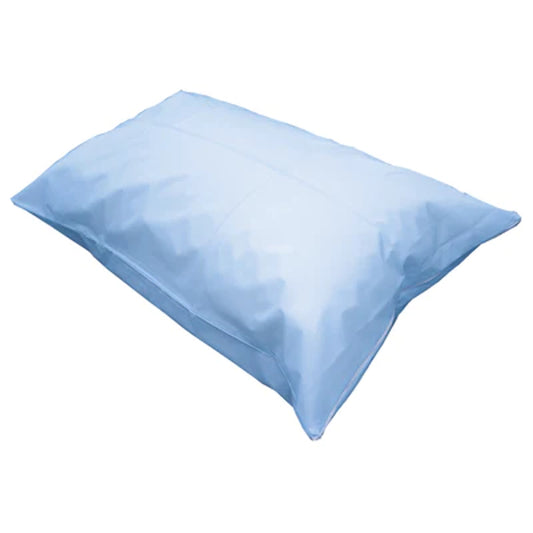 PVC Mackintosh Pillow Cases - Lightweight PVC with Zip (Box of 100)