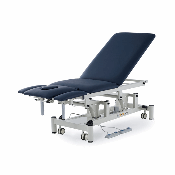 Pacific Medical Five Section Electric HI LO Couch - With Postural Drainage