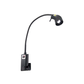 Pacific Medical PML1 3W Examination Light Black - Including Mobile Base and Wall Mount