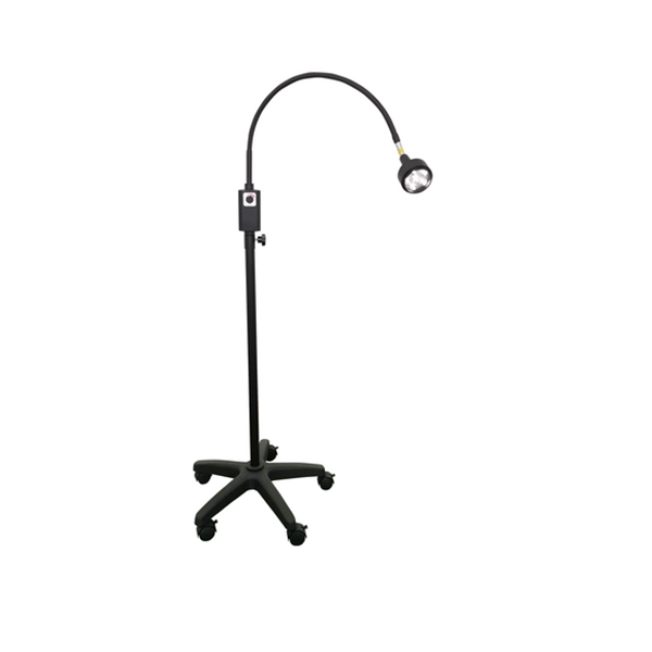 Pacific Medical PML2 6W Examination Light Black - Including Mobile Base and Wall Mount