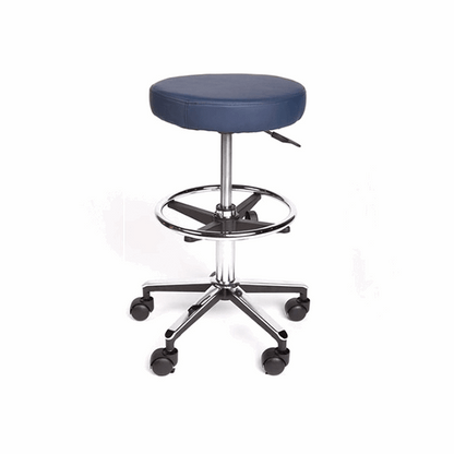 Pacific Medical Round Stool Premium With Foot Ring