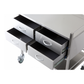 Pacific Medical Stainless Steel Double Trolley Four Drawer (Two Over Two)