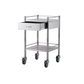 Pacific Medical Stainless Steel Trolley One Drawer