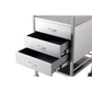 Pacific Medical Stainless Steel Trolley Three Drawer