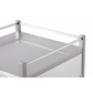 Pacific Medical Stainless Steel Trolley Three Drawer