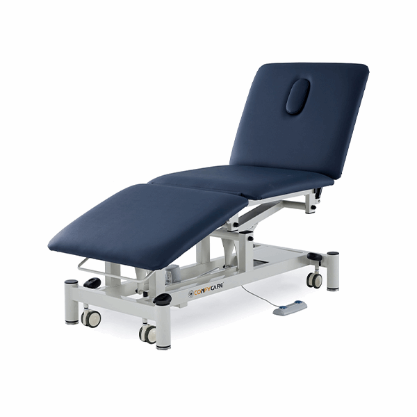 Pacific Medical Three Section Electric Medical Couch - Equal Segments