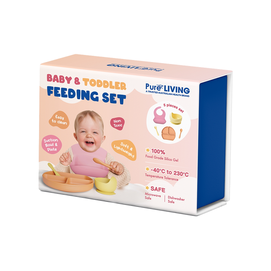 Silicone Baby Feeding Set 5pcs