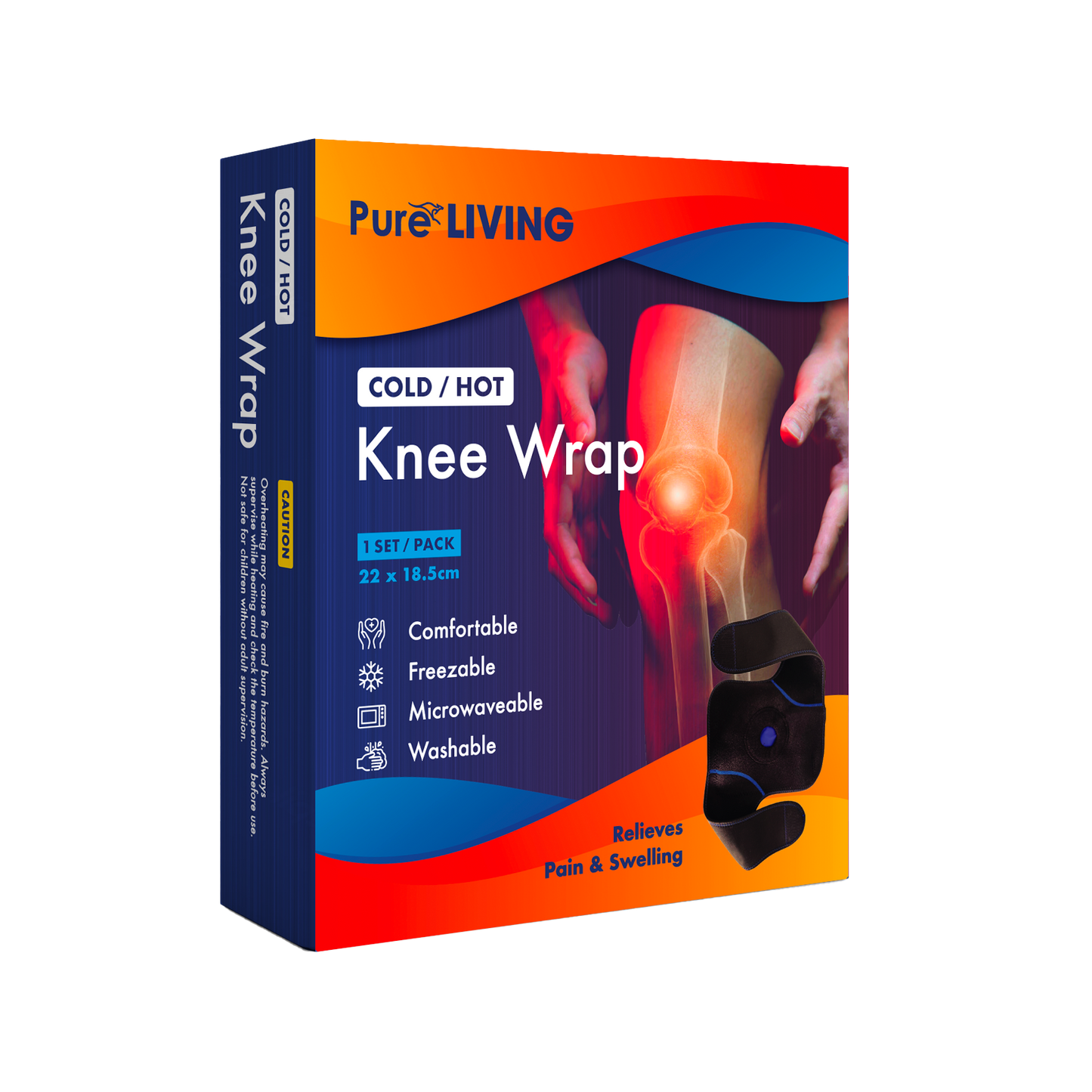 Cold/Hot Gel Knee Wrap