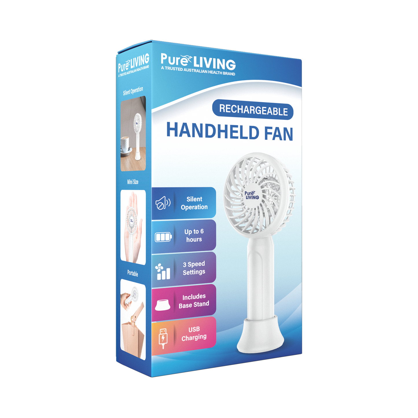 Rechargable Handhled Mini Fan