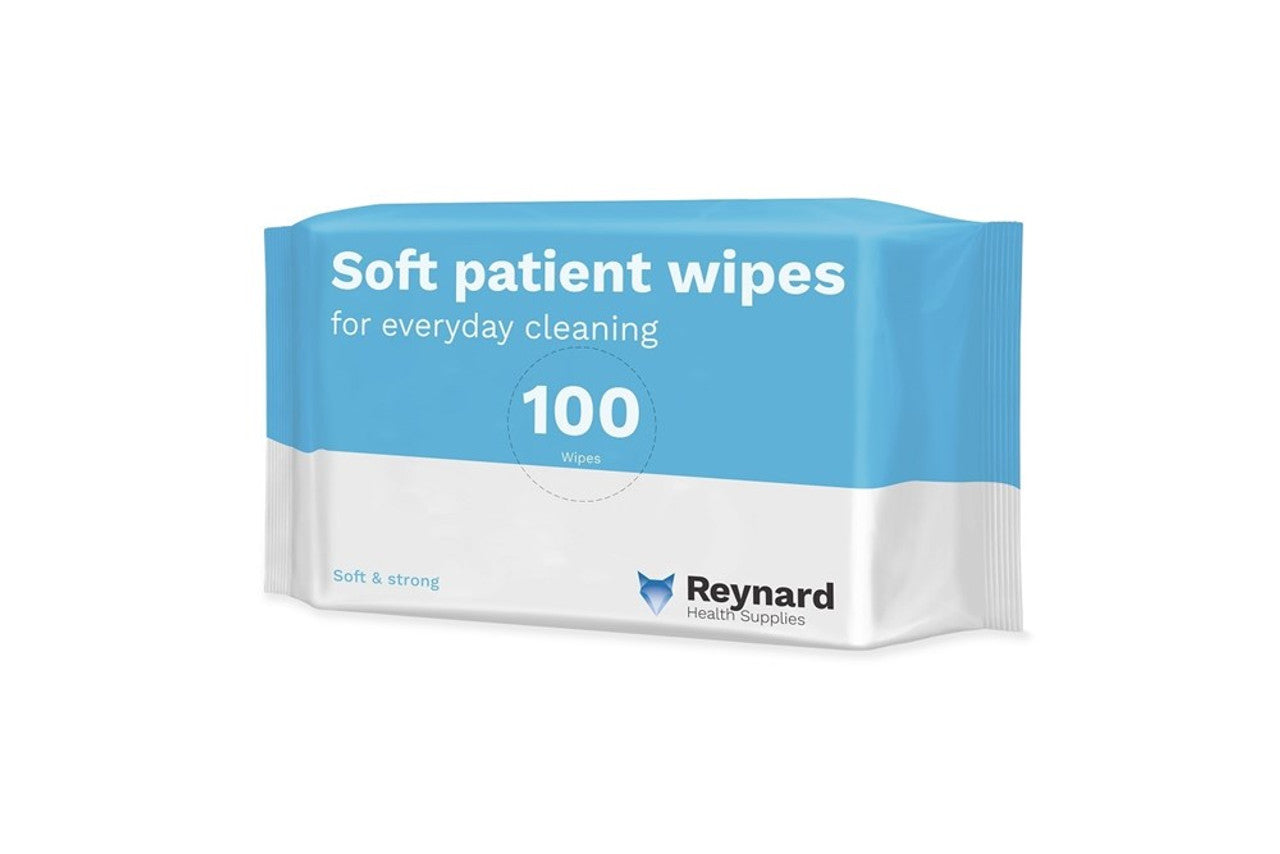 Reynard Soft Patient Wipes ( 18x100 wipes )-1 CTN - ToBe HealthCare