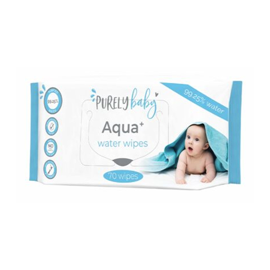 Reynard Purely Baby Aqua + Water Wipes - 70 Pack