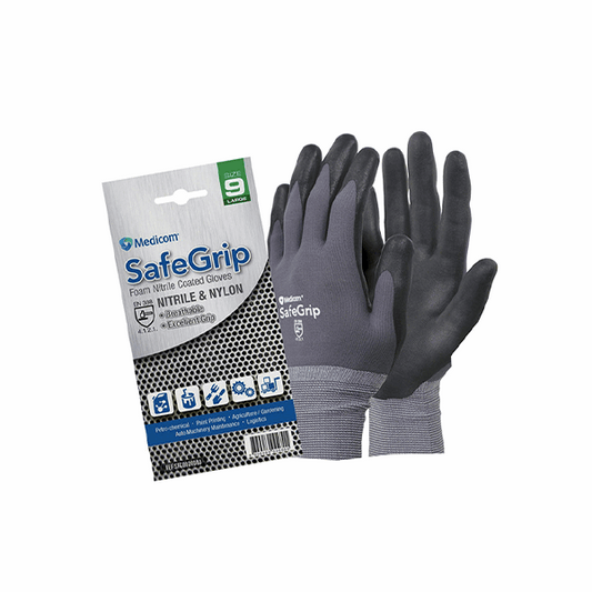 Safegrip Foam Nitrile Coated Gloves