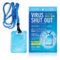 Virus Shut Out Sterilization Card Neck Type(Pck of 1)