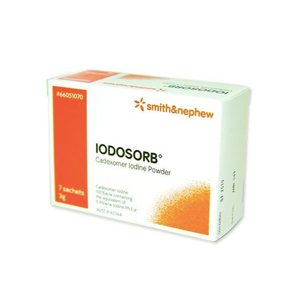 Smith & Nephew Iodosorb Powder Sachets 3gr BOX/7