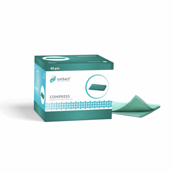 Sorbact Compress Dressing 4 x 6cm BOX/40