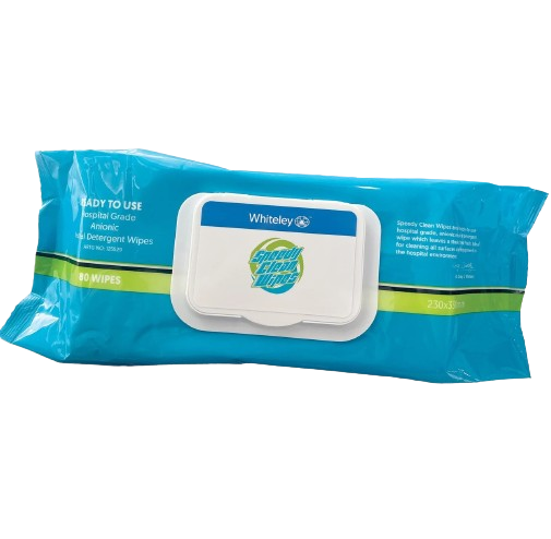 Speedy Clean Wipes 80pk