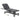 Task Medical Hi-Lo Examination Couch 2 Section 1 Motor 70cm Wide Black Edition / Black TK2SECBE| ToBe Health Care