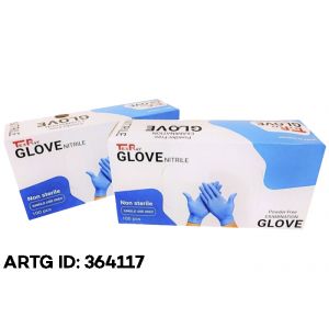 TexRay / INTOCO Medical Examination Blue Nitrile Powder Free Disposable Gloves