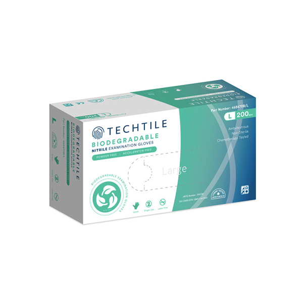 Techtile Disposable Biodegradable Gloves 200pcs