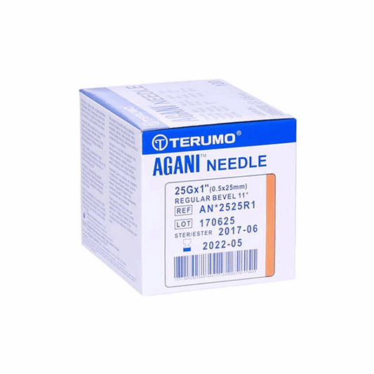 Terumo Agani Hypodermic Needles 25G X 25mm Orange BOX/100 - ToBe HealthCare