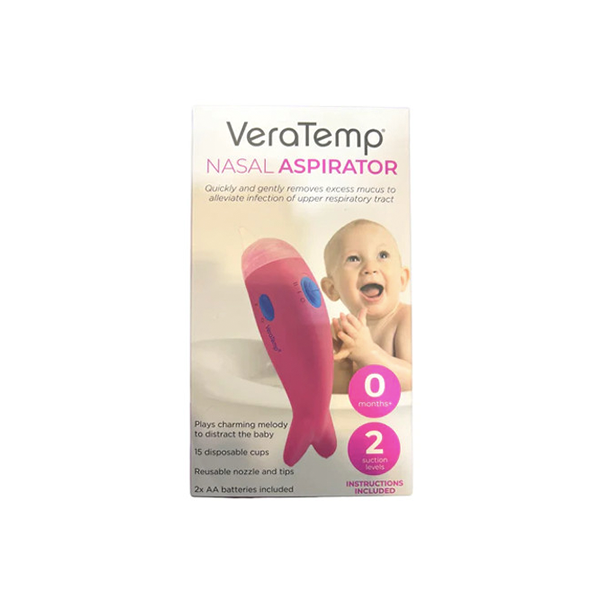 VERATEMP NASAL ASPIRATOR BLUE, PINK