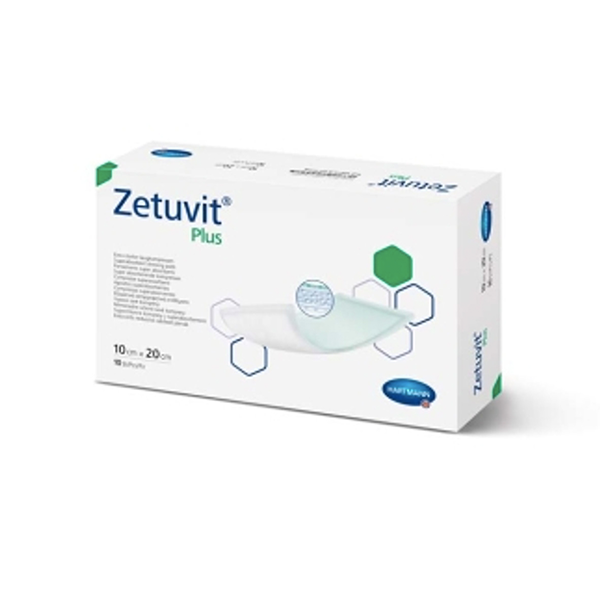 Zetuvit Plus Sterile Dressing 10cm X 20cm BOX/10