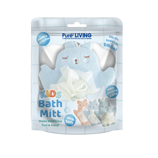 Kids Bath Mitt 3 Colours