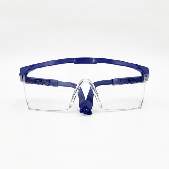 clear-safety-glasses-blue-Frames