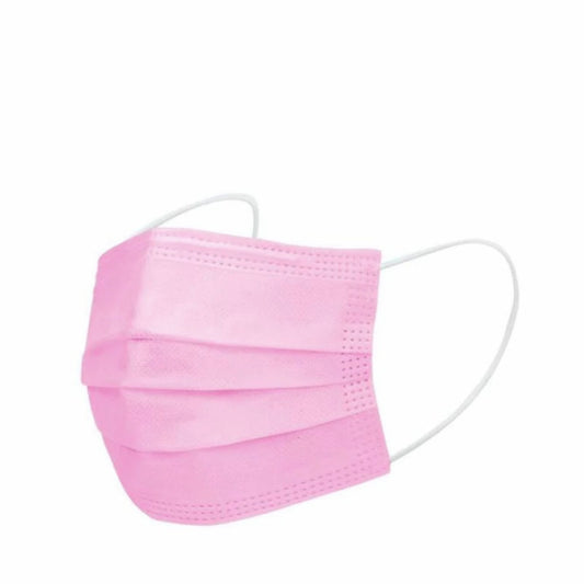10 Boxes Pink Disposable Surgical Face Mask TGA Certificated Level 1