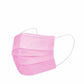 Pink Disposable Face Mask  Breathable non-woven 3 layers  (50pcs/box)