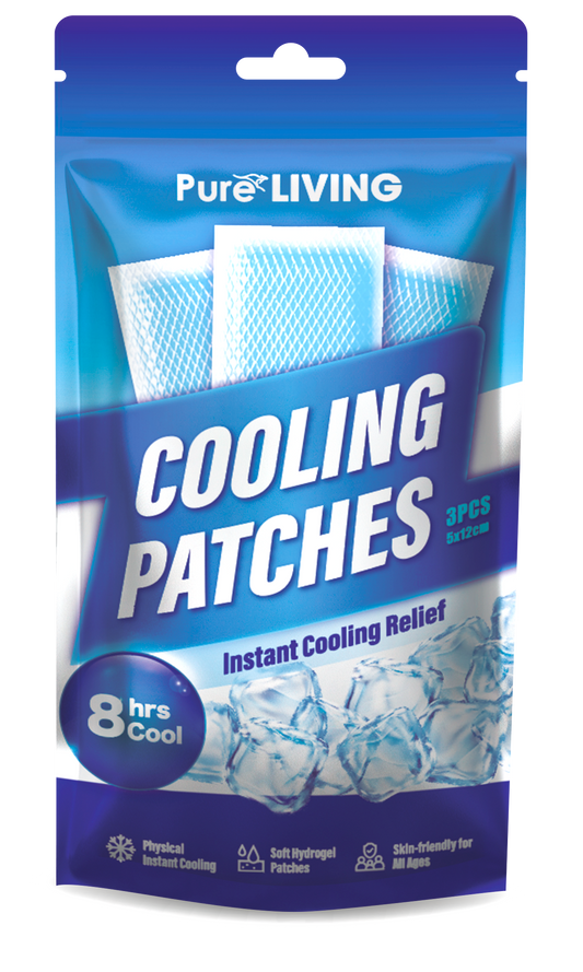 Multifunctional Cooling Patch Soft Gel 3 Sheets Cooling Patch Relief for Fever