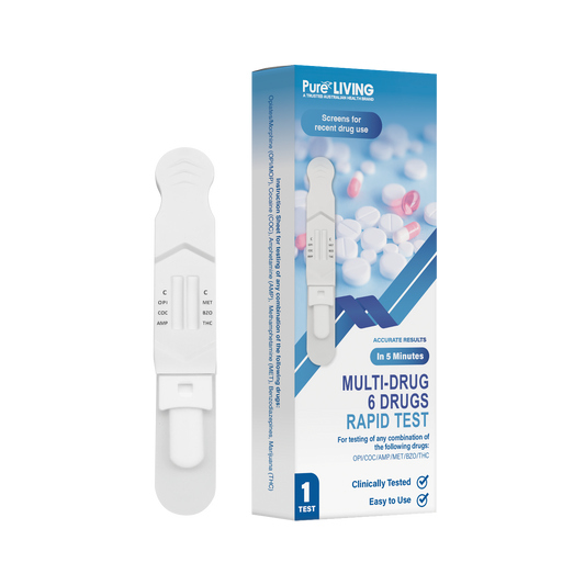 Multi-Drug 6 Drugs Oral Fluid Rapid Test - ToBe HealthCare