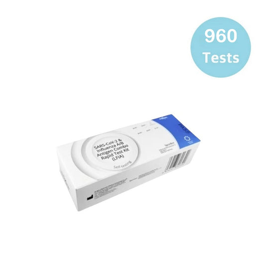 960X Medomics, SARS-CoVid-2 Rapid Antigen Self Test Kit (LFIA)-192X5 Pack/ 1 carton - ToBe HealthCare