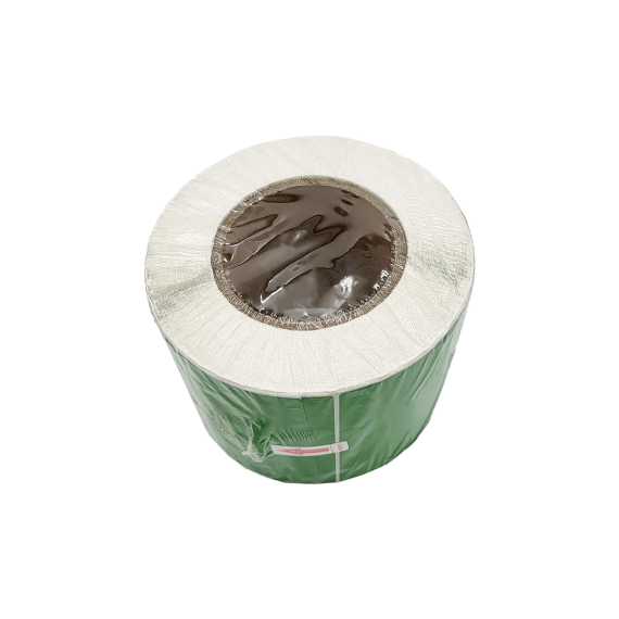 Green Matt Blank Self Adhesive Label Rolls 102x48mm, Ctn of 12500pcs