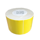 Yellow Matt Blank Self Adhesive Label Rolls 102x149mm, Ctn of 5000pcs