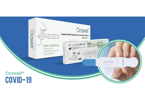 10 x Orawell COVID-19 Ag Rapid saliva antigen test kits (Self-test)-Oral Fluid