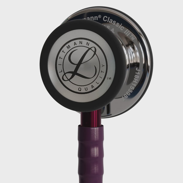 3M Littmann Classic III Stethoscope - Special Edition - Mirror Finish Stethoscope Heads - Various Colour | Tobe