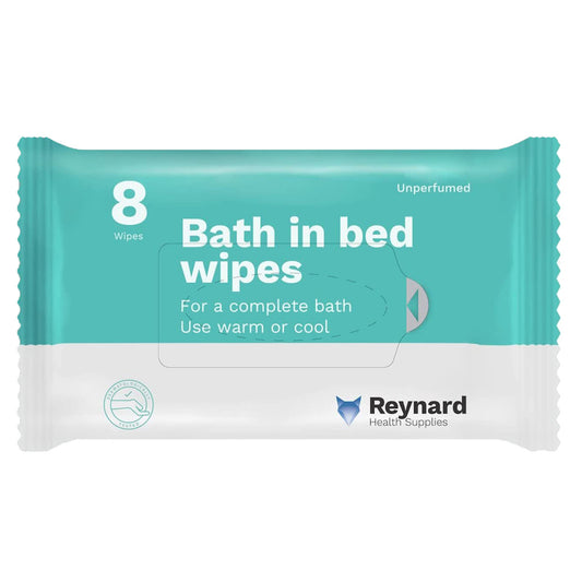 RHS102 Reynard Bath In Bed Wipes 8 Pack (33x23cm)