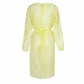 100x Disposable Isolation Gown PP + PE  level 2 AAMI -Yellow