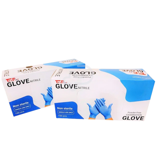 texray-blue-nitrile-powder-free-disposable-examination-glove