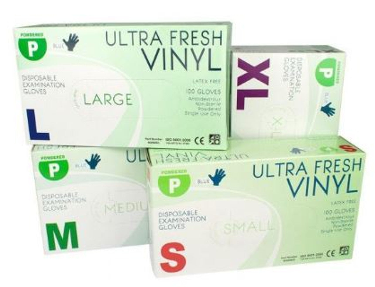 Ultra Fresh Clear Vinyl Disposable Gloves (100pcs)