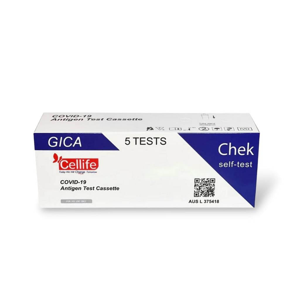 5 Tests - Cellife Covid-19 Rapid Antigen Fast Home Test Kits - 5 Packs/Box-Rapid Antigen Test Kit-Cellife-TOBE GRAB