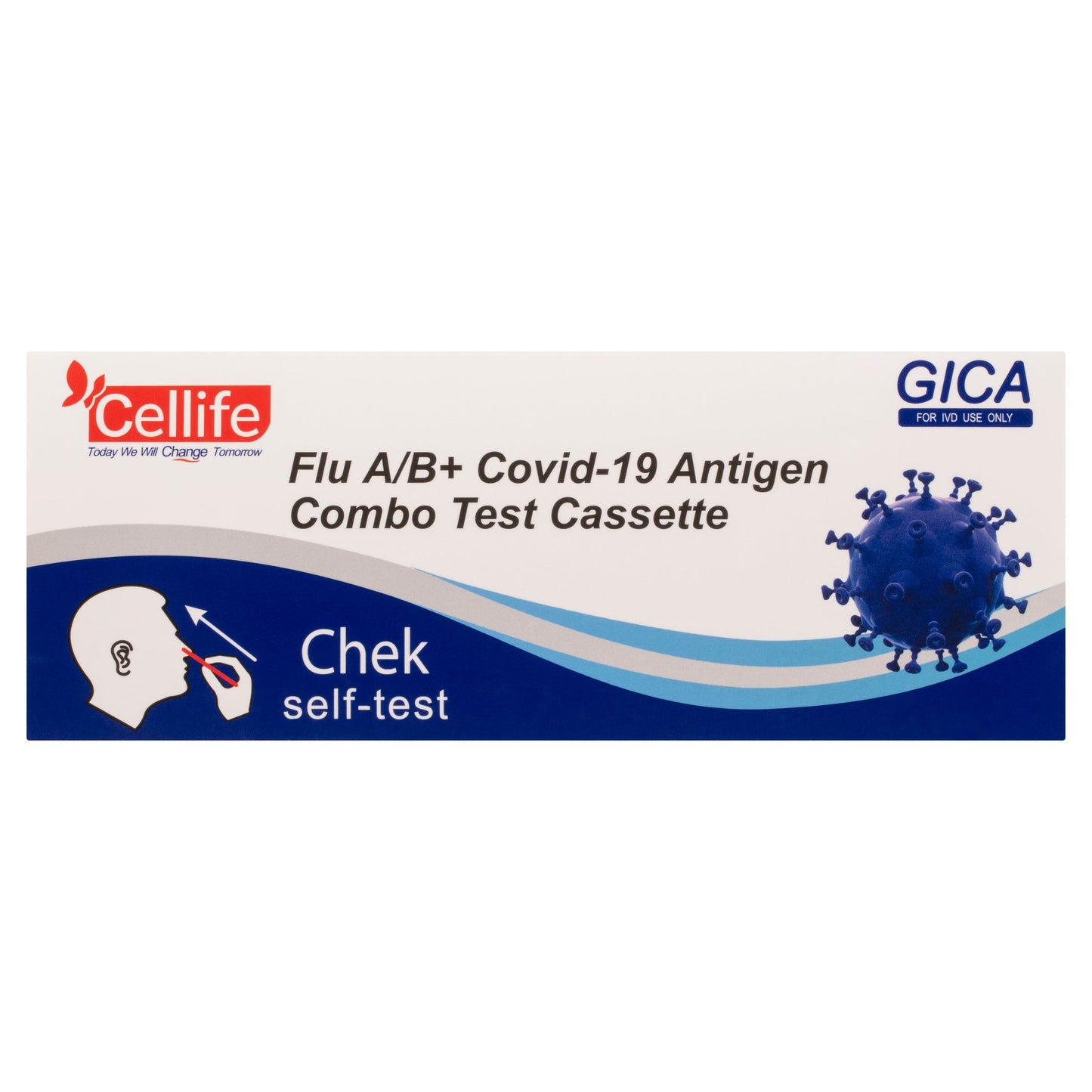 Cellife COVID-19 & Flu A/B Rapid Antigen Combo Test Self Test kits