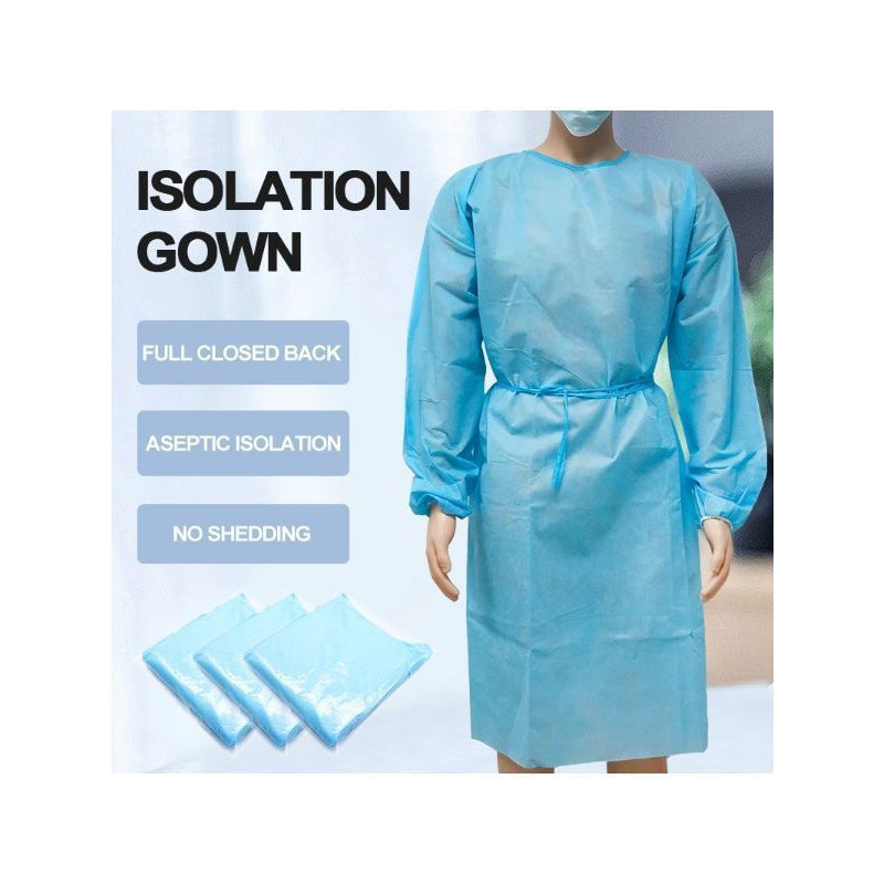 Disposable Isolation Gown PP + PE level 2-Personal Protective Equipment-TOBE GRAB-TOBE GRAB