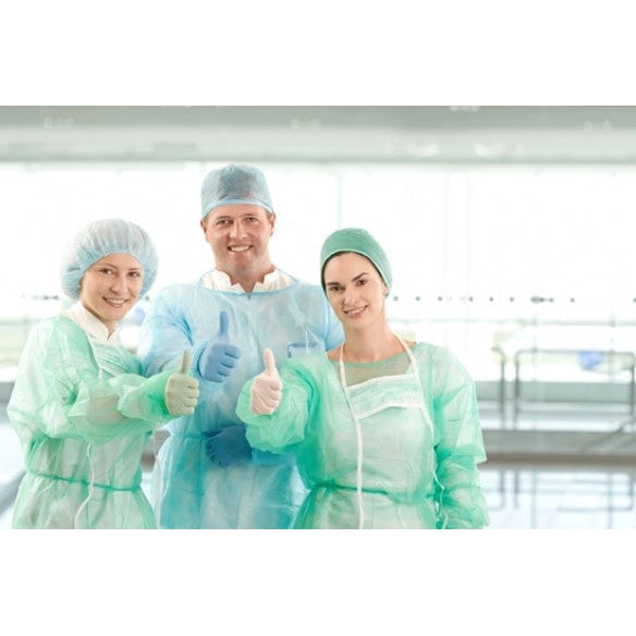 Disposable Isolation Gown PP + PE level 2-Personal Protective Equipment-TOBE GRAB-TOBE GRAB